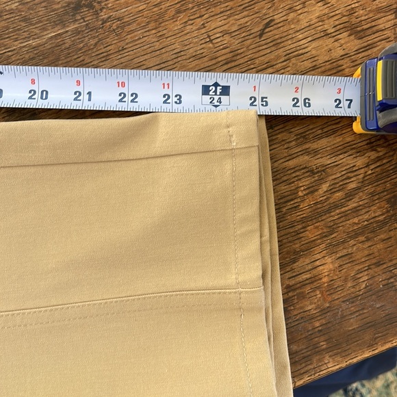 Isaac Mizrahi Live!  Camel colored cropped pants. Excellent condition. - Picture 6 of 7